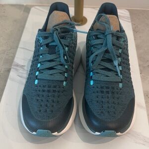 Women’s Knit Athletic Sneakers in Teal